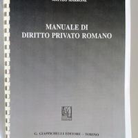 Manuale di diritto privato romano