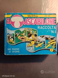 Raccolta rarissima il TASCABILONE Disney 2 in 1