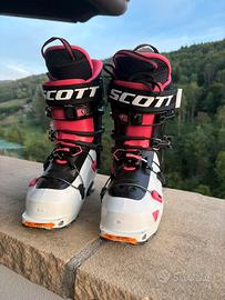 Scarponi sci alpinismo Scott Celeste