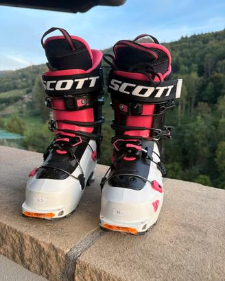 Scarponi sci alpinismo Scott Celeste