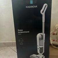 Scopa lavapavimenti 2 in 1