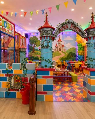 Scenografie Personalizzate Sala Feste, Aree Giochi