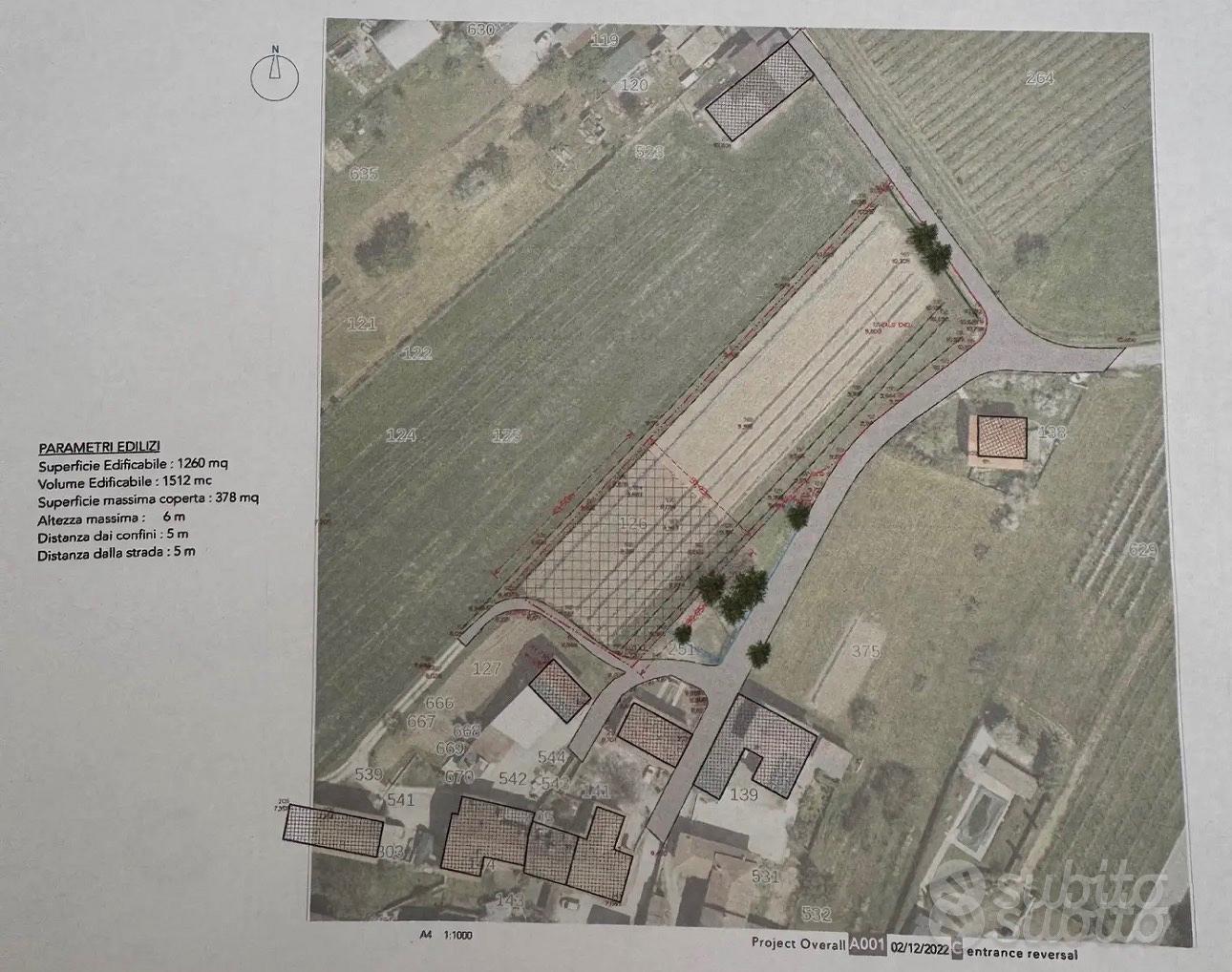 Terreno agricolo ed edificabile a Faedis - Vista 3