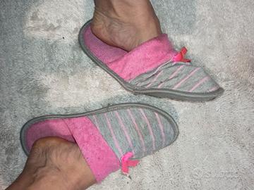 ciabatte pantofole da donna usate molto 38