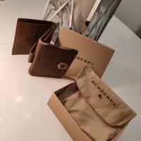 portafoglio Burberry vera pelle 
