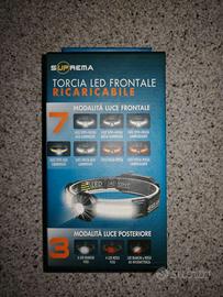 Lampada frontale ricaricabile