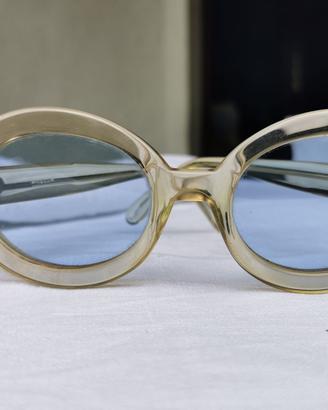 Occhiali sole donna vintage '60-'70 marca ELCA