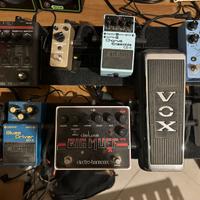 Pedaliera creata da me vari effetti