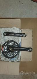 guarnitura shimano tripla attacco quadro