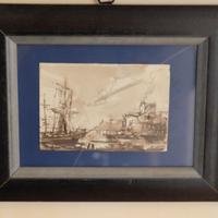 Michele Loberto - Disegno acquerellato