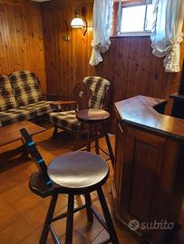 ARREDAMENTO COMPLETO ANGOLO BAR TAVERNA 