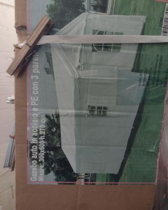 Tendostruttura acciaio auto fiere camper altro