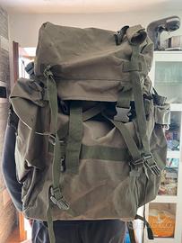 Zaino alpino militare esercito italiano