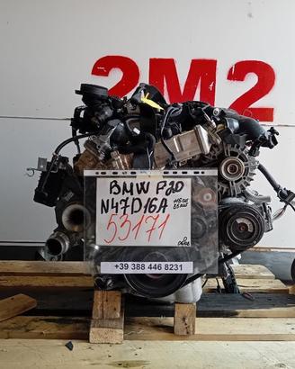 MOTORE COMPLETO BMW Serie 1 F20 N47D16A 116 CV 85