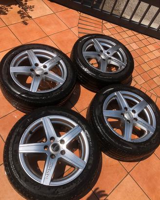 Cerchi in lega momo design per renault 16