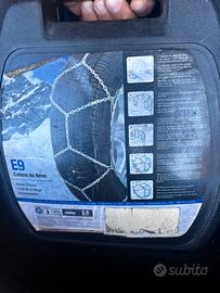 catene per auto mai usate