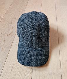 Cappello con paraorecchie nero Stetson lana(tg.S) 