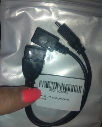 cavo OTG hots micro USB 