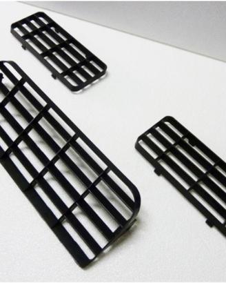 3 mascherine paraurti lancia beta montecarlo