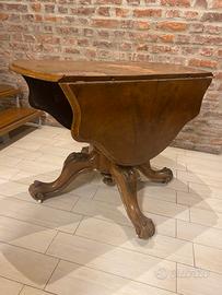 Tavolo apribile originale Luigi Filippo