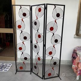Paravento/Separè in ferro e decorazione da parete
