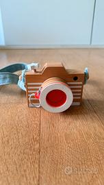 Macchina fotografica legno per bambini