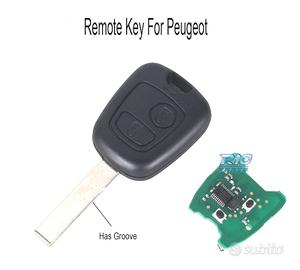 CHIAVE COMPLETA PER PEUGEOT E CITROEN HU83