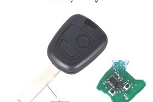 CHIAVE COMPLETA PER PEUGEOT E CITROEN HU83