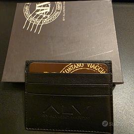 Portacarte NUOVO in pelle Alviero Martini