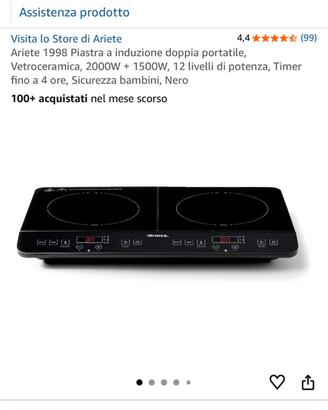 Piastra a induzione mai utilizzata neanche aperta!