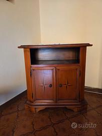 Mobile porta TV classico in legno stile Arte Pover