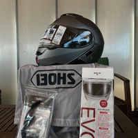 CASCO SHOEI NEOTEC 2 MATT DEEP GREY TAGLIA L