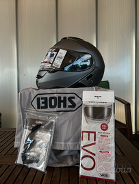 CASCO SHOEI NEOTEC 2 MATT DEEP GREY TAGLIA L