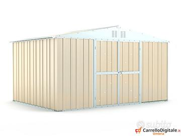 Box lamiera deposito Acciaio 403x269 avorio