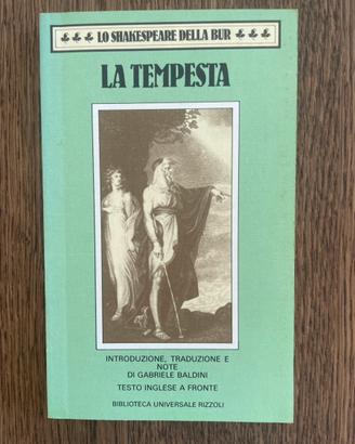 Shakespeare La tempesta testo inglese a fronte