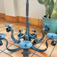 Lampadario in ferro