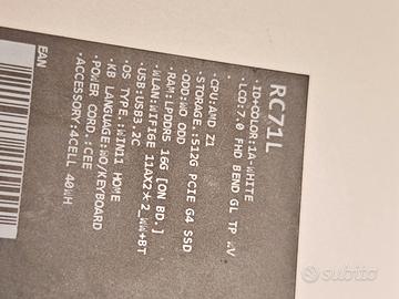 asus rog ally z1 bianca 