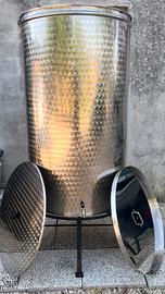 Serbatoio verticale in acciaio inox