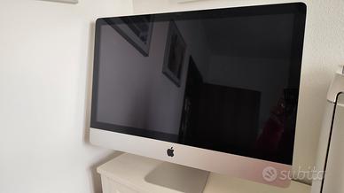 Imac 27 pollici con tastiera e mouse apple