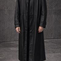 Cappotto Conbipel Verapelle nera vintage/classico