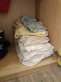 diverse lenzuola lettino anche invernali