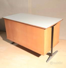 cattedra vintage scuola anni 60 banco cassa design