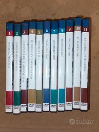 DVD. LE GRANDI BATTAGLIE. COLLEZIONE MILITARIA.