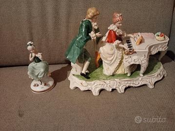 Statuette in porcellana 