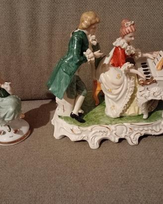 Statuette in porcellana 