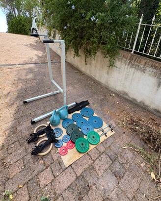 attrezzatura da palestra per casa – 200€