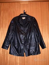 GIACCA UOMO COMBIPEL TG.52 IN PELLE, NERA