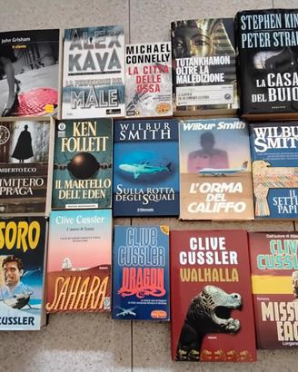 libri vari thriller ecc