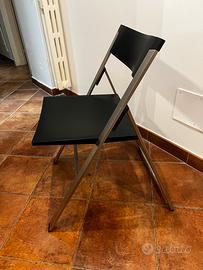 12 sedie pieghevoli P08 Kolberg per Tecno