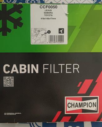 FILTRO ABITACOLO LAND CRUISER YARIS LEGACY